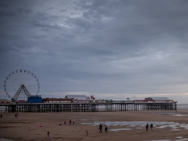 Blackpool beach