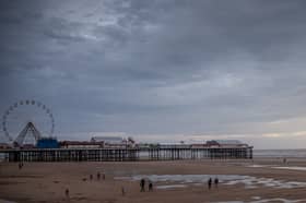 Blackpool beach