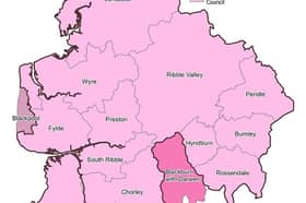 The council map of Lancashire as it has looked for more than 50 years - but not for much longer