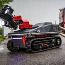  Rosenbauer is an RTE advanced firefighting robot.