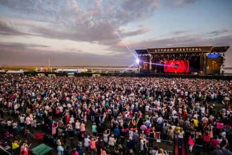 A festival organiser said: "Due to adverse weather conditions we unfortunately have had to make the decision to cancel this evening.