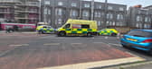 Police and ambulance crews at the scene in Dickson Road, Blackpool (Thursday, July 3)