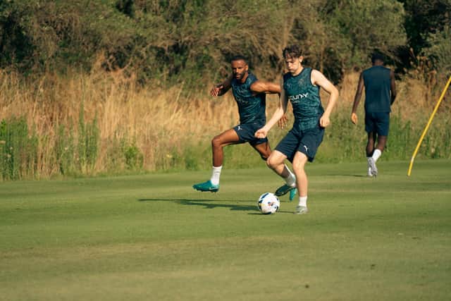 A number of youngsters headed out to Spain with Blackpool's senior squad