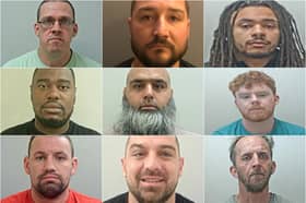 The faces of 21 paedophiles, drug dealers, rapists, robbers and criminals jailed in Lancashire in June 2025