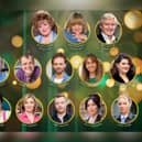 The cast of An Audience with Coronation Street.
