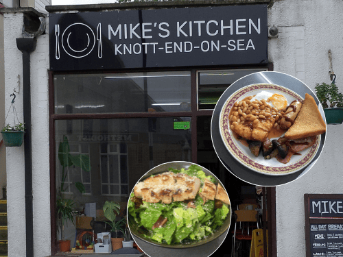 Mike's Kitchen at Knott-End-on-Sea.