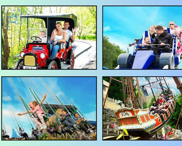 Just a taste of the fun at Gulliver’s  – all this and more for just £12.50 this summer.