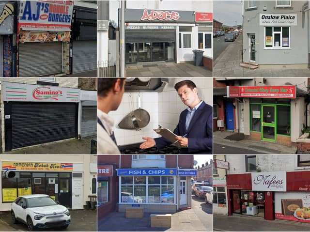 25 Lancashire businesses visited by food hygiene inspectors