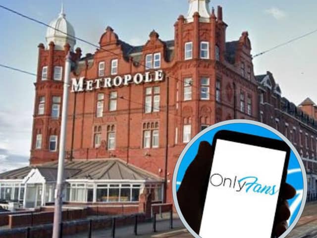 Asylum seekers have been running an OnlyFans porn business from their rooms inside Blackpool’s Metropole Hotel.
