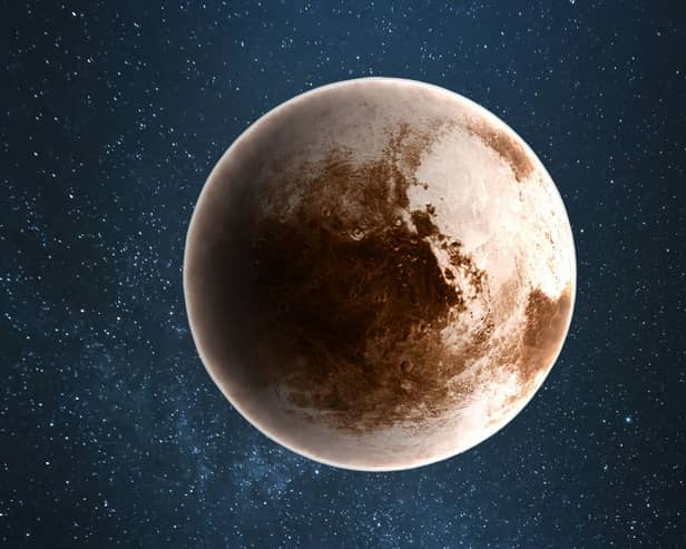When you could spot Pluto.