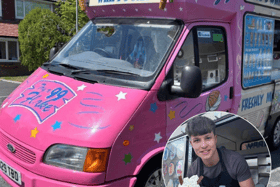 Coco's Whippy ice cream van.