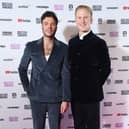  Jordan North and William Hanson attend the British Podcast Awards 2024.