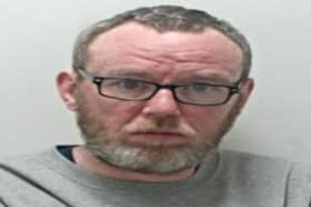 David Broadbent has been jailed for a series of offences committed across Blackpool and Preston