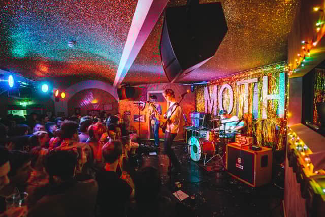 Fans enjoy the best in up-and-coming musical talent at London venues Moth Club.