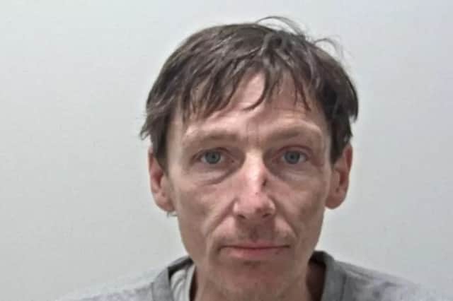 Lee Houghton was jailed for 18 months at Preston Crown Court - which included 16 months for breaching a previous suspended sentence for similar offences
