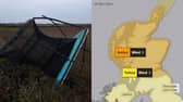 The Met Office shares advice on how to stay safe in a storm, as amber and yellow wind warnings are in place.