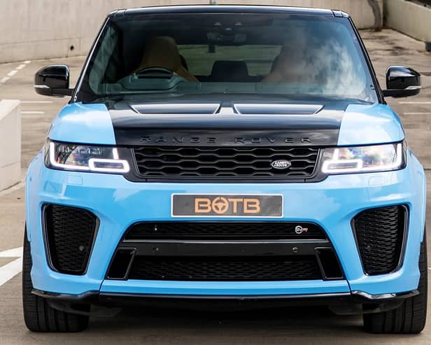The Range Rover SVR has a thunderous V8 soundtrack - and it looks amazing in Baby Blue