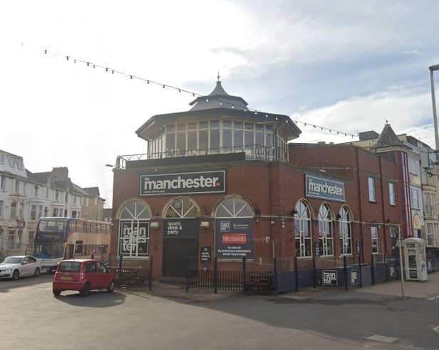 Nine men have been sentenced for their roles in a violent disturbance outside a pub following a match between Blackpool and Burnley