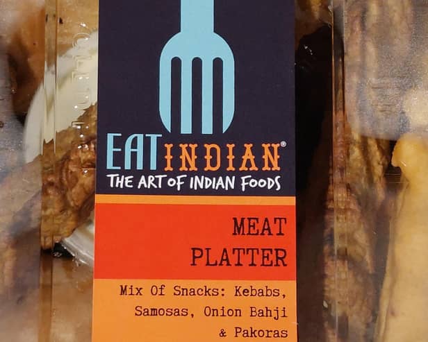 One of the Eat Indian kebab products which was investigated 