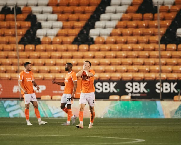 Blackpool have exited the EFL Cup