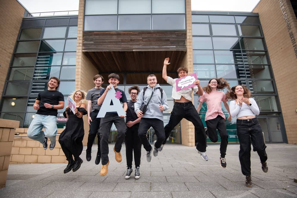 It’s A Level and T Level Results Day for hundreds of students across the Fylde coast