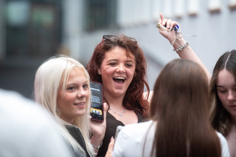 19 amazing pics from Blackpool Sixth Form College on A Level results day