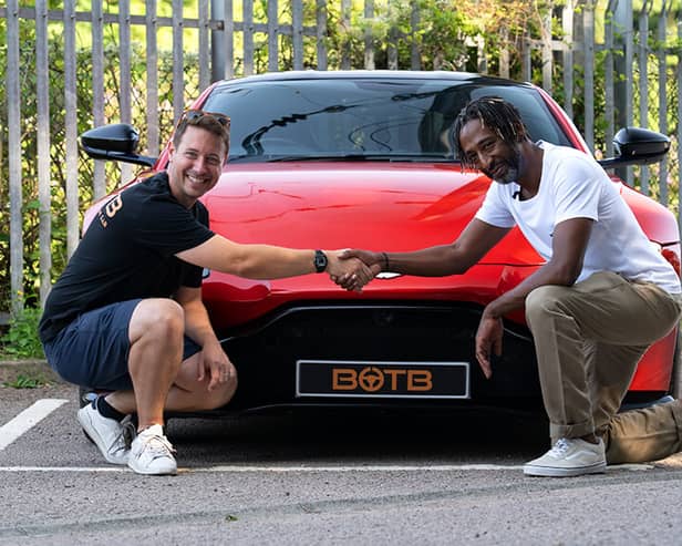 Eugene Dunkley could not believe his luck after winning the life-changing prize