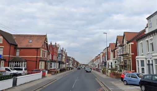 Palatine Road in Blackpool