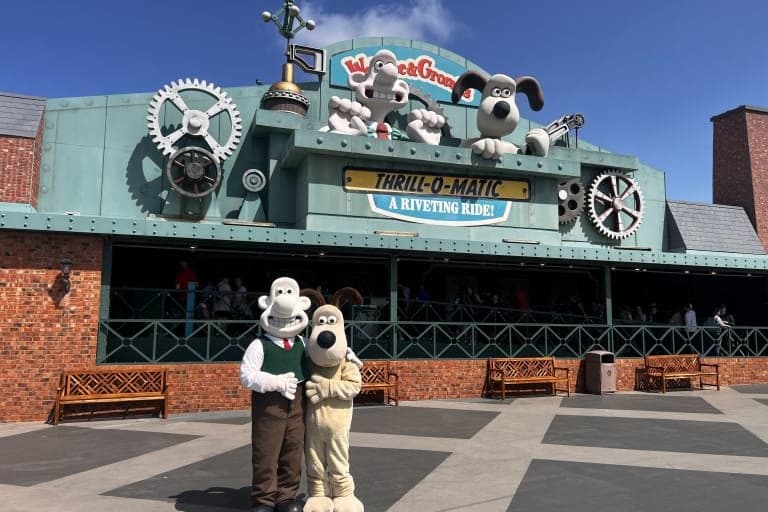 Wallace & Gromit’s Thrill-O-Matic ride at Pleasure beach Resort updated ...