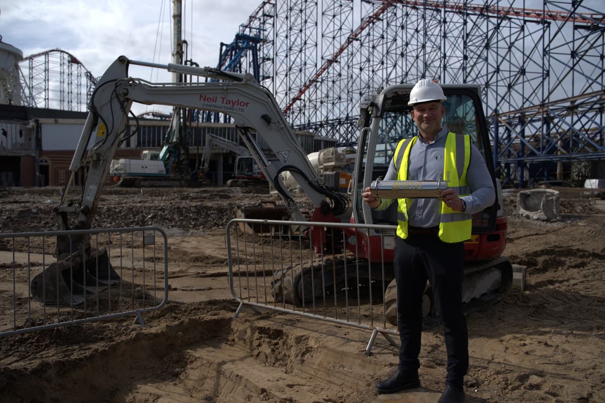 200 thrillseekers send letters for time capsule buried under new Pleasure ...