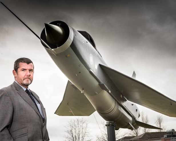 Former BAE Systems chief test pilot Craig Penrice