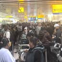 Delays being experienced at Heathrow Airport.