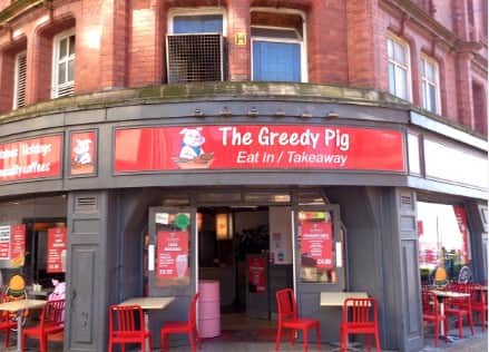 The former Greedy Pig takeaway outlet in Blackpool, formerly KFC, is to be taken over  by Cafe Coast