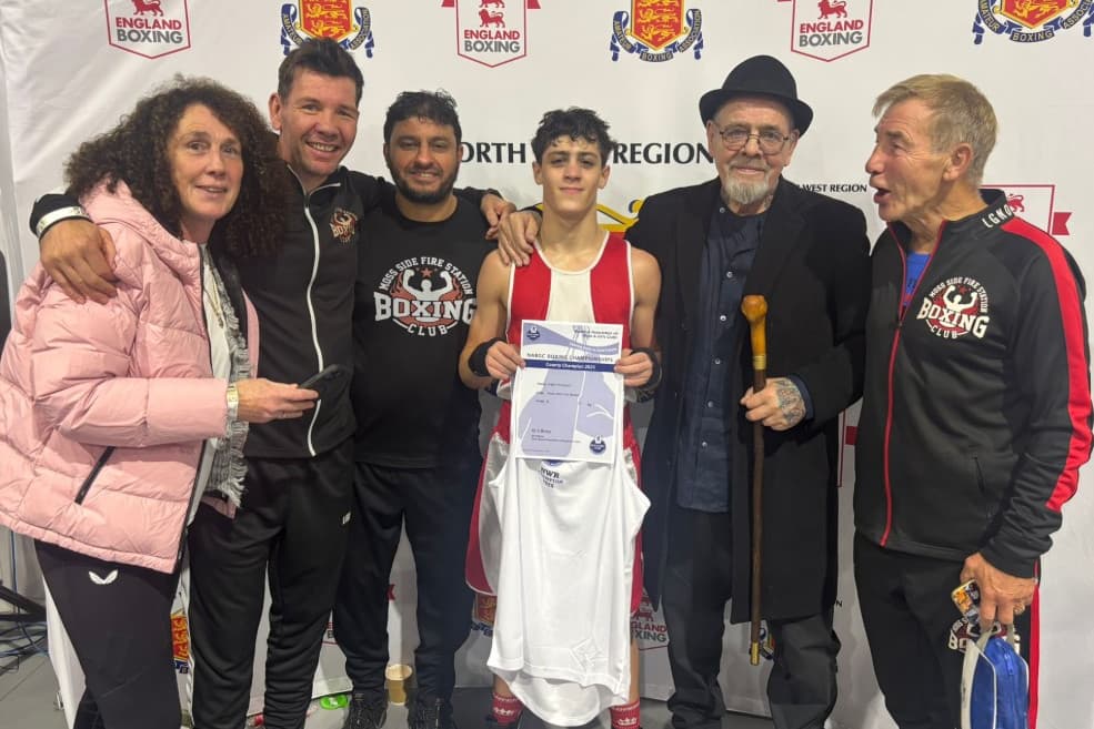Boxing Host Pictures of Fleetwood Gym playing host to North West boxing finals