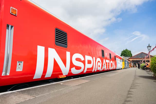 The Inspiration exhibition train is rolling into Blackpool North Station from 4-7 November..
