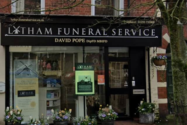 Lytham Funeral Service is currently based on Clifton Street