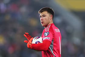 Bailey Peacock-Farrell made his 52nd appearance for Northern Ireland against Slovakia