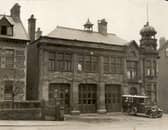 Blackpool Central Fire Station, Albert Road which opened 100 Years ago this week, pictured in 1930