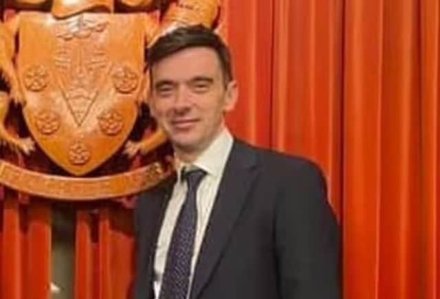 Cllr Michael Vincent, leader of Wyre Council