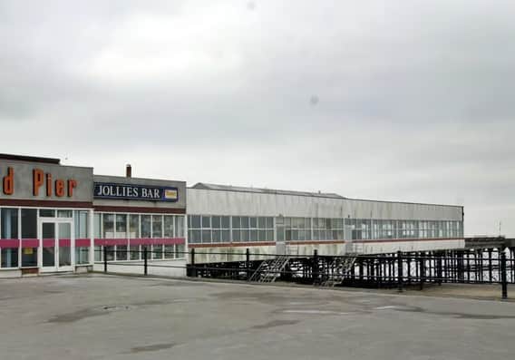 Fleetwood Pier was lost in a blaze back in 2008