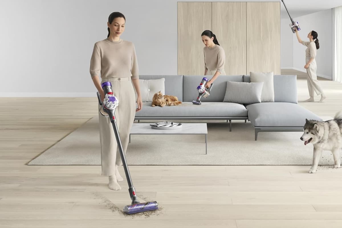 Sparen Sie 40 % auf einen hochwertigen kabellosen Dyson-Staubsauger an ...