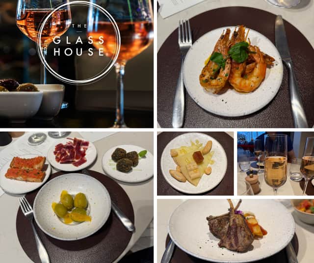 Wine tasting and tapas in The Glasshouse restaurant on P&O's Iona Cruise Ship