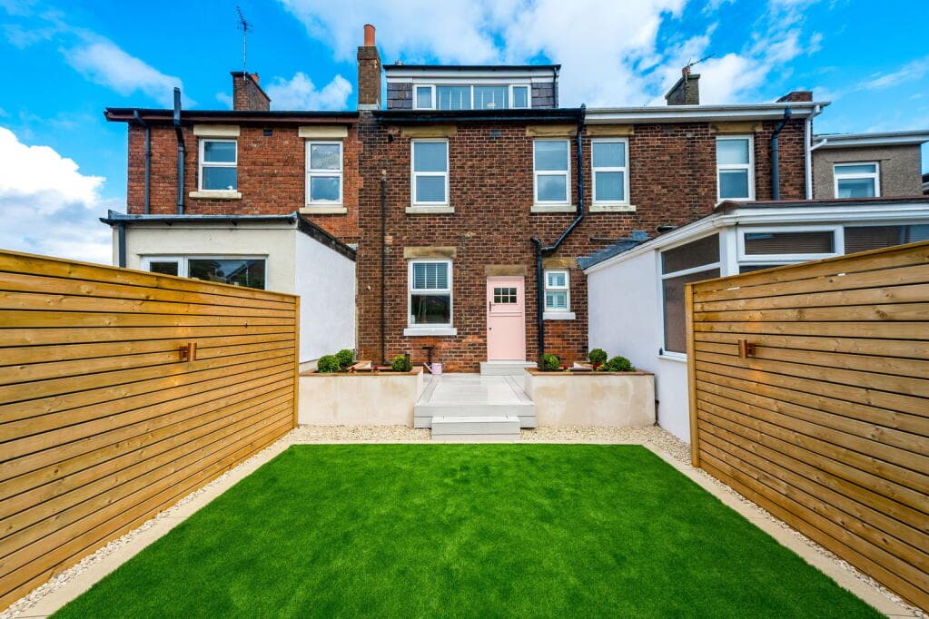 23 pictures of this modernised 3-bed Staining home with south-facing ...