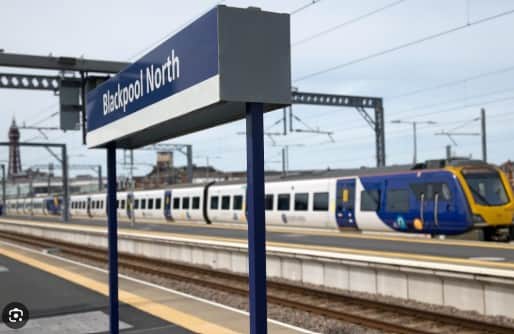 The incident took place at Blackpool North. 