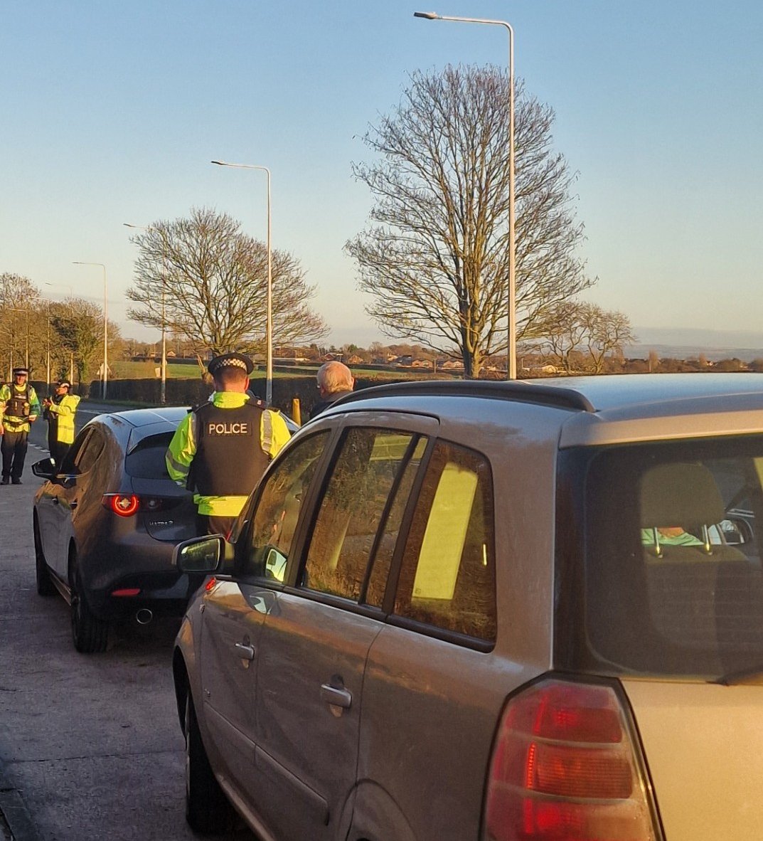 Drug driver arrested in Lytham after running red light in FRONT of police
