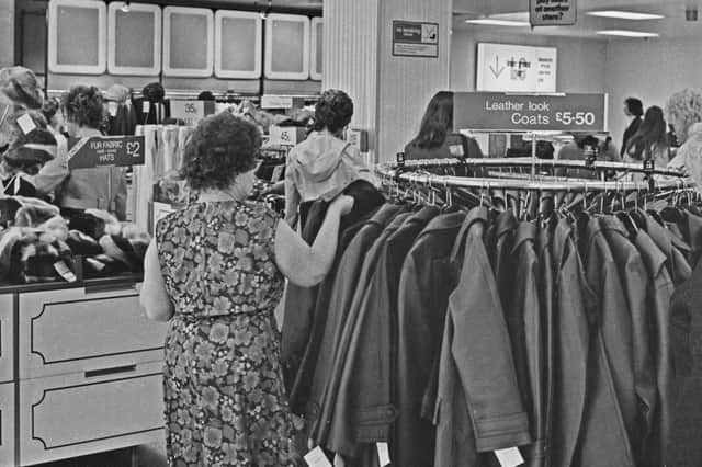 Shoppers at a C&A store in October 1973
