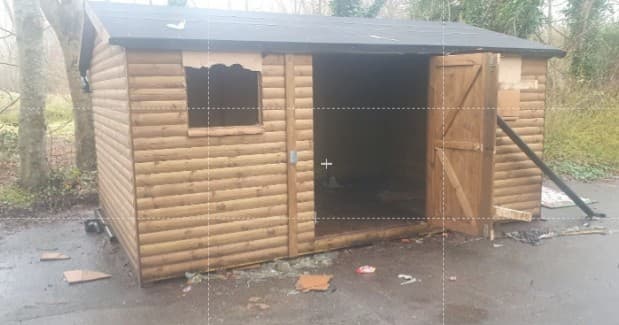 Arson attack on hut in Bispham's Moor Park will not stop park’s volunteers