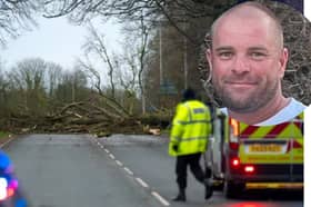 Paul Fiddler was tragically killed when a tree fell onto his van