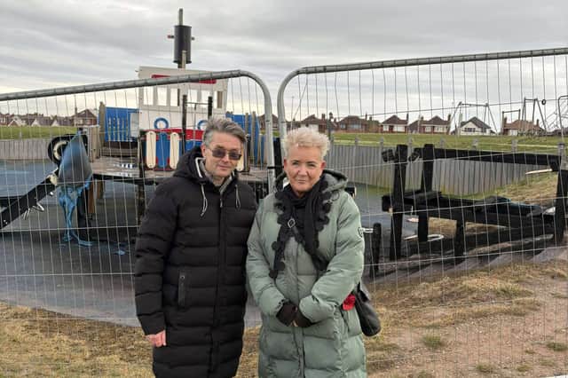 Councillor Paul Galley, leader of Blackpool’s Conservative councillors, and Blackpool North and Fleetwood MP Lorraine Beavers