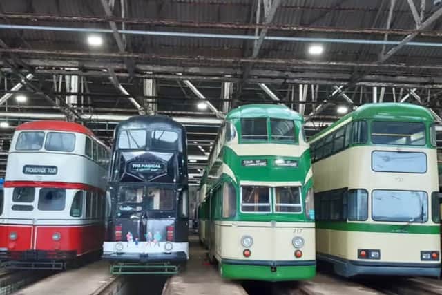 Tramtown is home t Blackpool's much-loved heritage trams